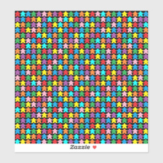 Sticker Mémoires multicolores