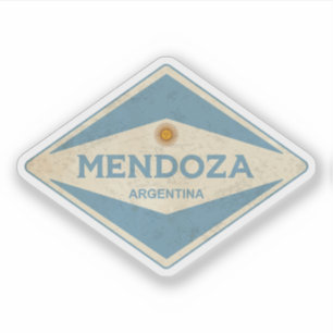 Sticker Mendoza Argentine Vintage