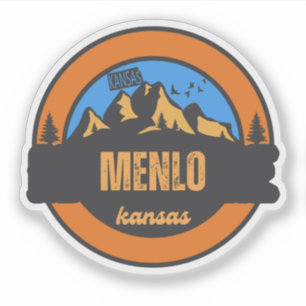 Sticker Menlo, Kansas