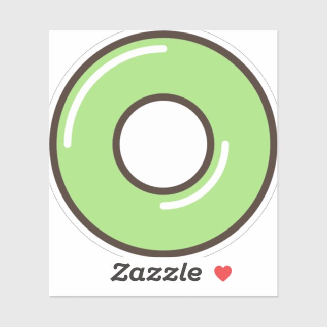 Sticker menthe (Feuille)