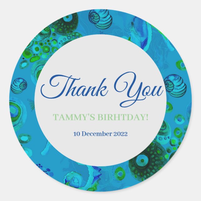 Sticker Merci (Devant)