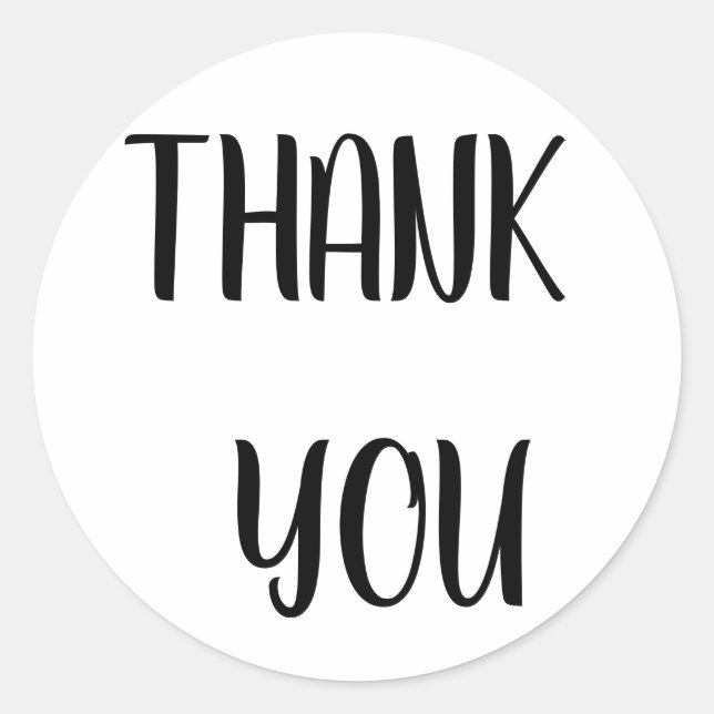 Sticker Merci (Devant)