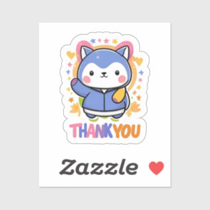 Sticker Merci