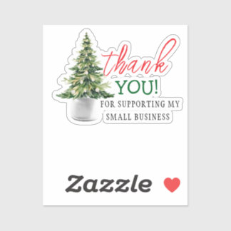 Sticker Merci de Noël