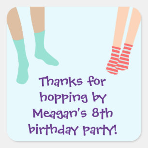 Sticker Merci du Jump Party