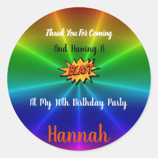 Sticker Merci du parc d'attractions