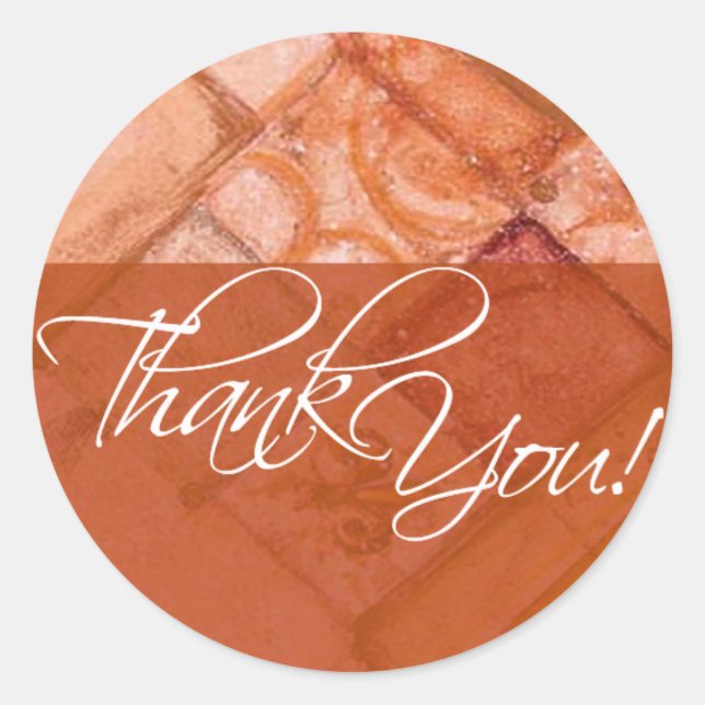 Sticker Merci (Fiesta) (Devant)