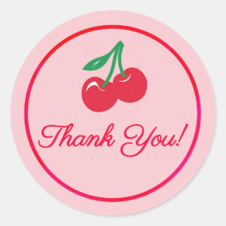 Sticker Merci Hot Cherries