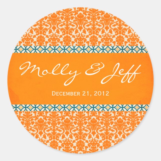 Sticker Merci mariage (Devant)