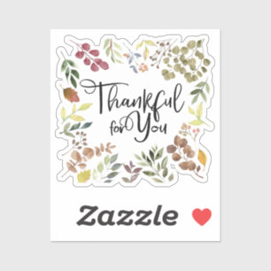 Sticker Merci Pour Vous - Thanksgiving