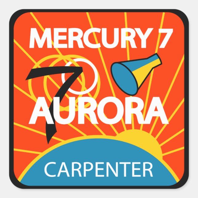 Sticker Mercury 7 (Devant)