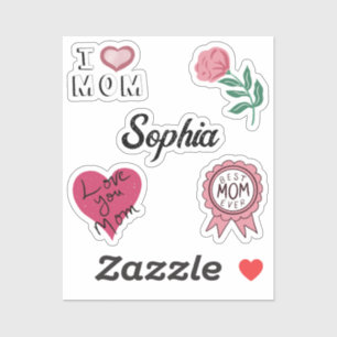 Sticker Mère Day Love Maman Pack