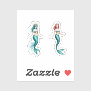 Sticker mermaid stiker 