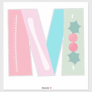 Sticker Merry Berry [la lettre M]