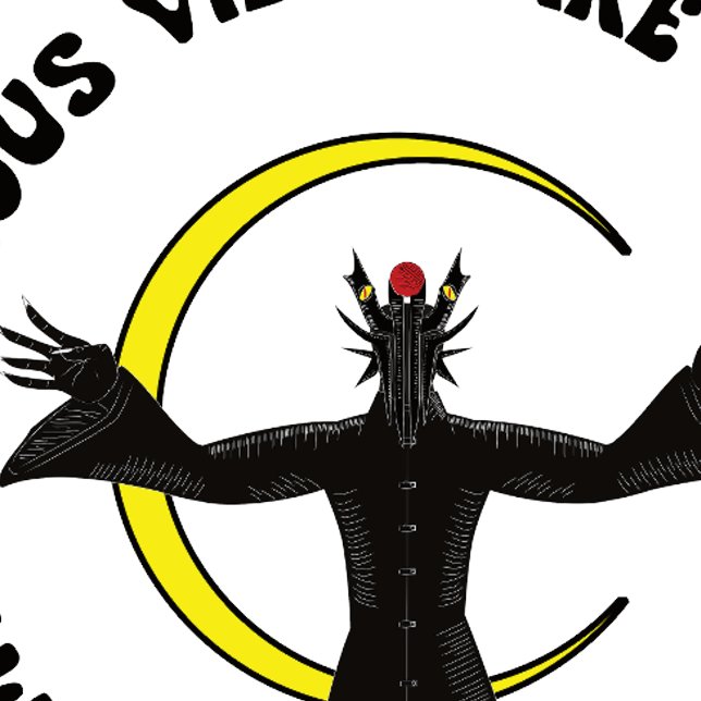 Sticker Mes opinions religieuses sont compliquées  (Créateur téléchargé)