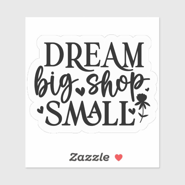 Sticker Message d'inspiration pour l'emballage des petites (Feuille)