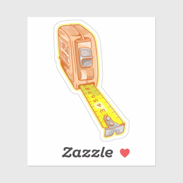 Sticker Mesure de bande système de mesure (Feuille)