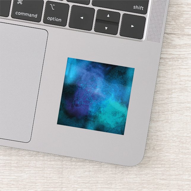 Sticker Metatron’s Cube Sacred Geometry (Détail)