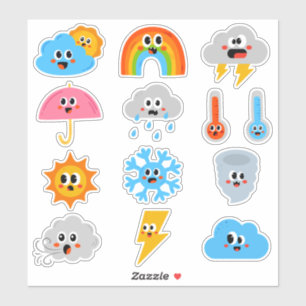 Sticker Météo pour enfants