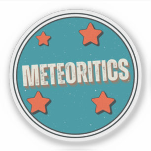 Sticker Météorites