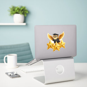 Sticker Mettez à la chouette trois étoiles d'or, réalisati