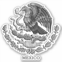 Mexique & Aigle, Drapeau Mexicain