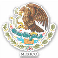 Mexique & Aigle, Drapeau Mexicain