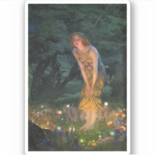 Sticker Mi-été Eve c. 1908 par Edward Robert Hughes