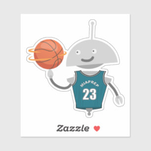 Sticker Mia de basket