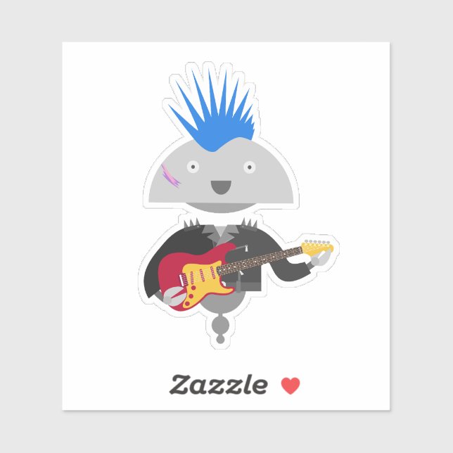 Sticker Mia rock star (Feuille)