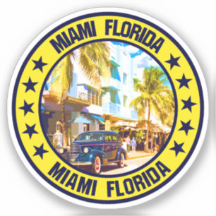 Sticker Miami