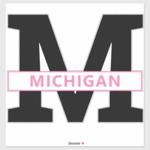 Sticker Michigan