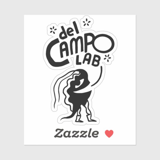 Sticker Micro Guy du Campo Lab (Feuille)