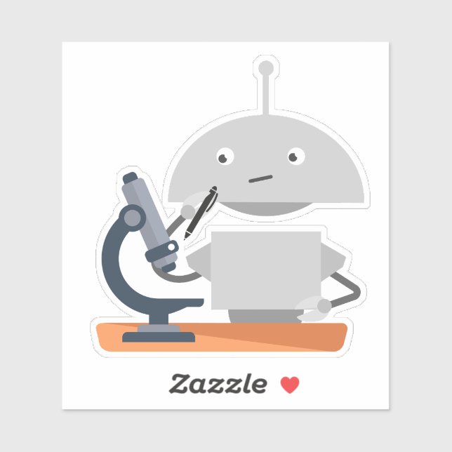 Sticker Microscope Mia (Feuille)