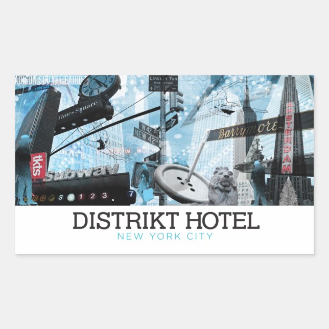 Sticker Midtown West NYC (Devant)