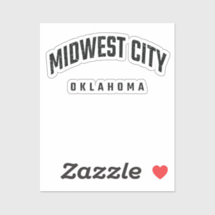 Sticker Midwest City Oklahoma OK