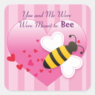 Sticker mignon Miel Abeille