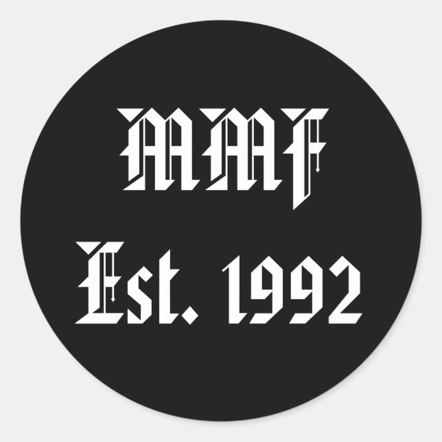 Sticker Miliano Misfit (Devant)