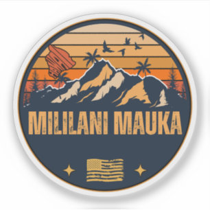Sticker Mililani Mauka, Hawaï