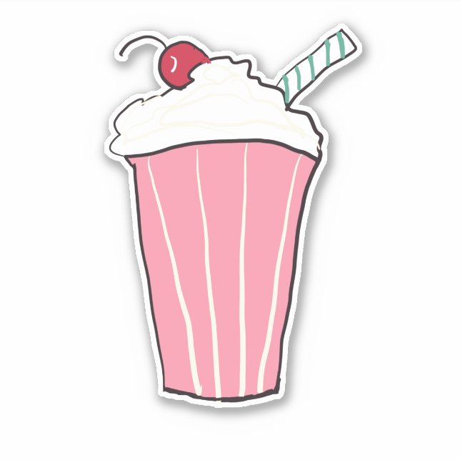 Sticker Milkshake (Devant)