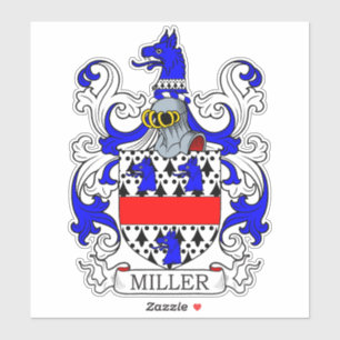Sticker Miller Family Crest