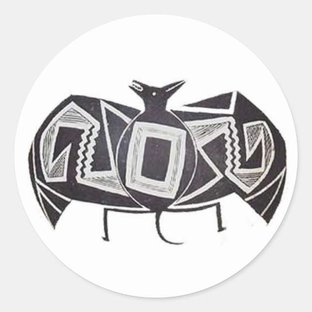 Sticker Mimbres Bat (Devant)