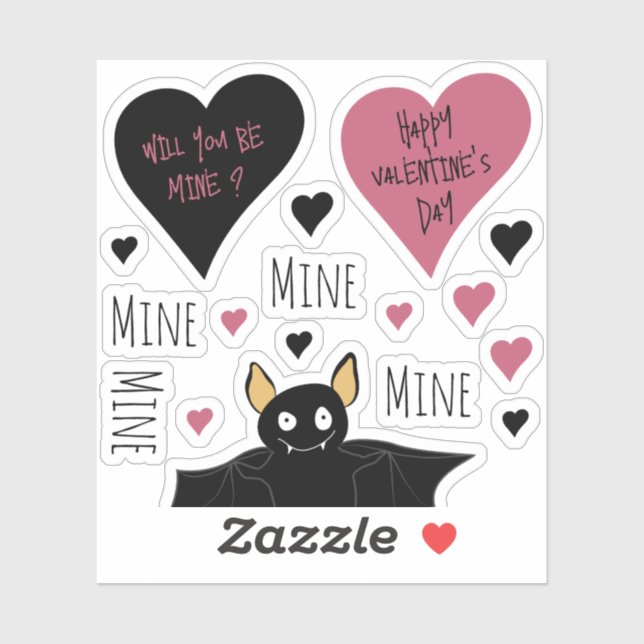 Sticker Mine Cute Mine Mine Mine Collection de mines chaum (Feuille)