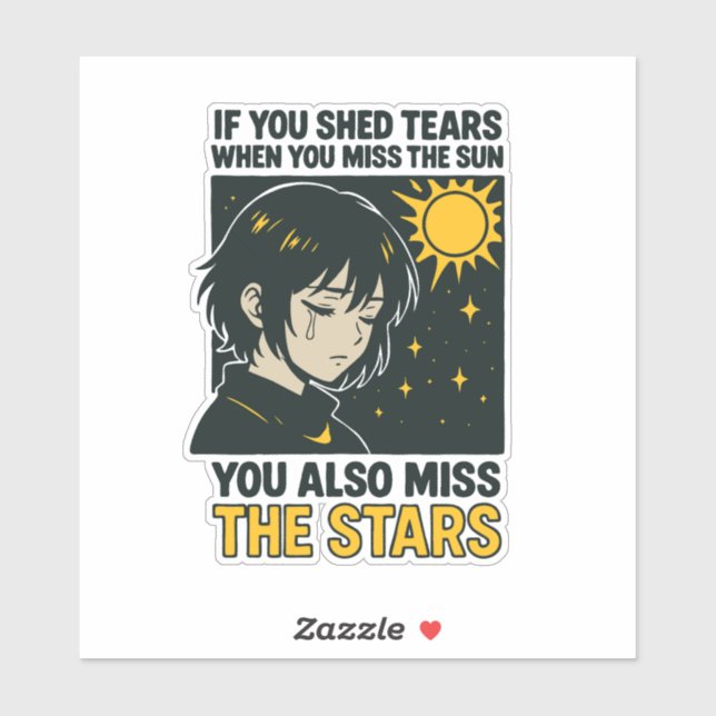 Sticker Miss the stars (Feuille)