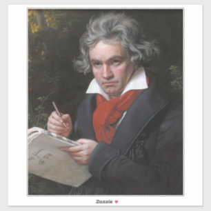 Sticker Missa Solemnis : Ludwig Beethoven Musique classiqu