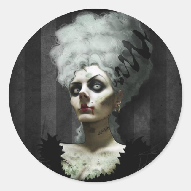 Sticker Mme Fright (Devant)