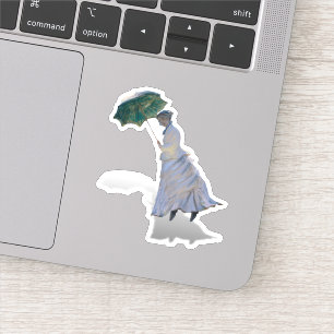 Sticker Mme Monet est soufflée