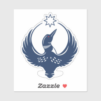 Sticker MN Loon Rising