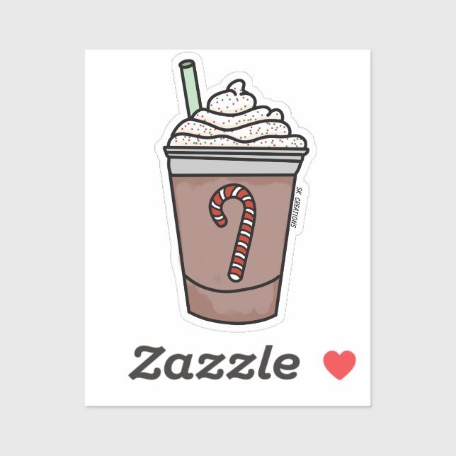 Sticker Mocha Pepperment Blé (Feuille)