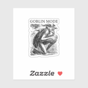 Sticker Mode Gobelin Goblincore Esthétique Vintage Drôle D